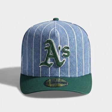 Imagem de Boné New Era  59FIFTY A-FRAME Oakland Athletics MLB Verde-Masculino