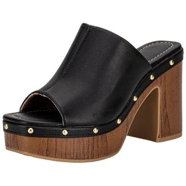 Imagem de Tamanco Feminino Salto Grosso Vizzano 6541205