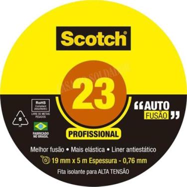 Imagem de Fita isolante 3m auto fusa0 19mmx10m