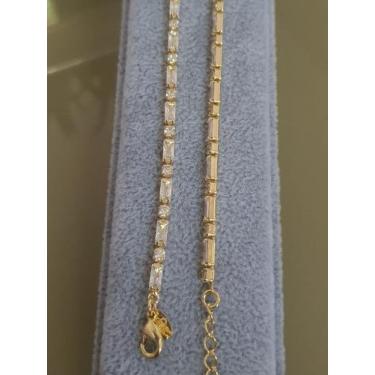 Imagem de Pulseira Feminina Riviera Semijoias Banhada a ouro 18k Cod.50806 - Mal