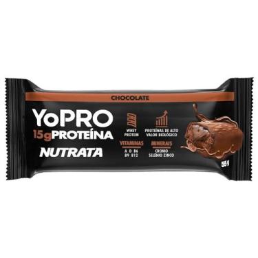 Imagem de YoPRO - 1 Barra 55g Chocolate - Nutrata