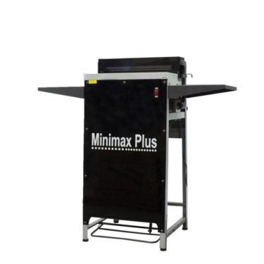 Imagem de Encadernadora Elétrica Semi-Industrial Lassane Minimax Plus 220V para Papel Até A3 com Gaveta de Resíduos