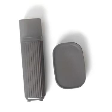 Imagem de Kit Viagem Banheiro 2 Pçs Cinza Es - 1200 - Usual Utilidades