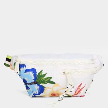 Imagem de Pochete Farm Farmete Floral Tropical Feminina, Off white, Único