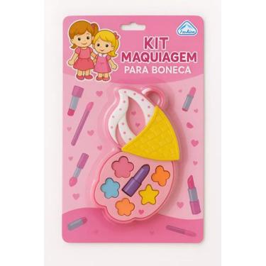 Imagem de Kit Maquiagem De Brinquedo Infantil Presente Criativo - Maquiagem infa