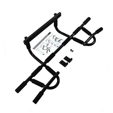 Imagem de LIANG Barra de puxar para porta com alça de espuma multicamada, sem perfuração, sem danos à moldura da porta para treinamento de força de fitness em casa