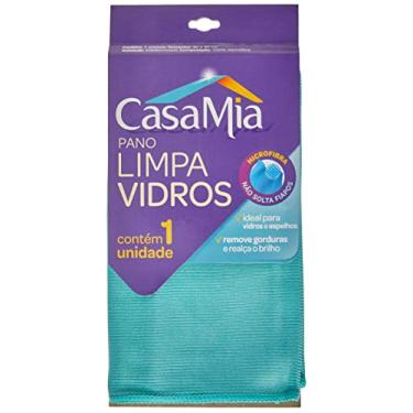 Imagem de Pano Limpa Vidros, 100131, CasaMia, Verde, 1 unidade