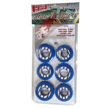 Imagem de Jogo para Futebol de Botão Klopf 34099 - Azul/Preto/Branco