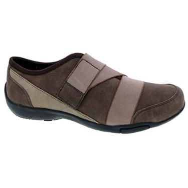 Imagem de Ros Hommerson Sapatilha feminina Cherry, Tecido marrom, 11 Narrow