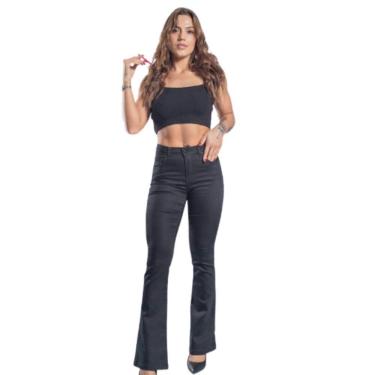 Imagem de Calça Sarja Feminina Boot Cut Black Jeans