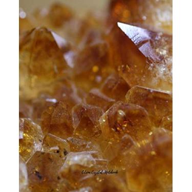 Imagem de Citrine Crystal Notebook: Journal for Crystal Healers: College Ruled Composition Notebook, Sketchbook: Size 8 x 10"