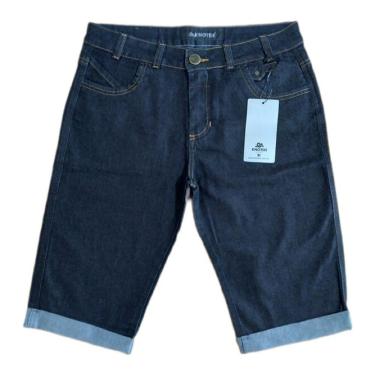Imagem de Bermuda Jeans Masculina Com Elastano Strech Qualidade Premiu