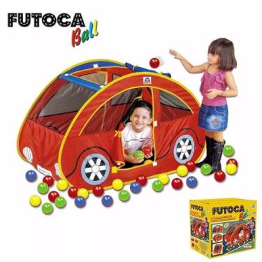 Imagem de Futoca Ball Toca Infantil 150 Bolinhas Barraca Brinquedo - Braskit