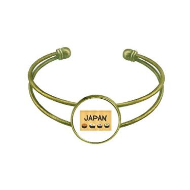 Imagem de Bracelete tradicional japonês de sushi Cruisine retrô com punho aberto