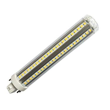 Imagem de Lâmpada G24q LED 16W PLC 360 graus universal G24d 2 pinos G24 base de 4 pinos LED modificado PL lâmpada 40W CFL substituição (remoção/reator bypas) (branco frio)