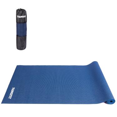 Imagem de Tapete Yoga Mat Pilates Exercícios PVC 4mm Com Bolsa Yangfit 