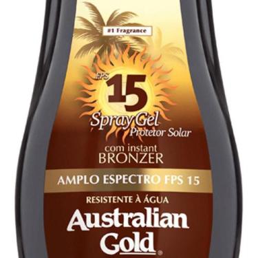 Imagem de Protetor Solar Corporal Fps 15 Australian Gold Instant Bronzer Spray G