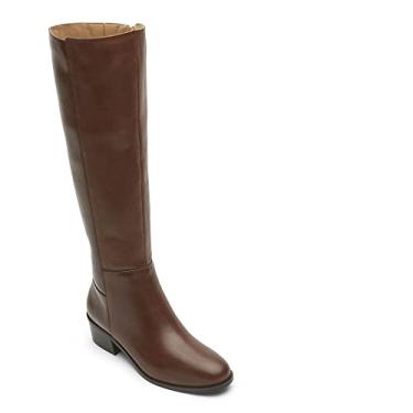 Imagem de Rockport Bota feminina Evalyn Tall Easy Care Fashion, Sela, 6.5