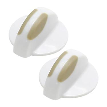 Imagem de Saihisday 2 peças de botão seletor de lavadora/secadora 134844410 substituição para Frigidaire Westinghouse Elec-trolux AP4339026 1460965 134844410 134034900 134034910