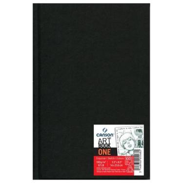 Imagem de Caderno Sketchbook Canson Art Book One 100g A5 98 Fls
