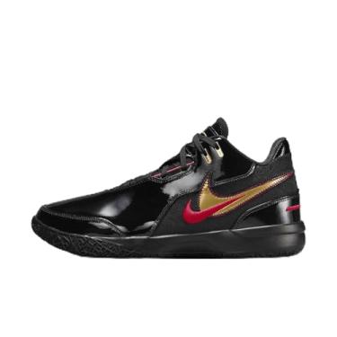 Imagem de Tênis de basquete LeBron NXXT Gen AMPD (FJ1566-001, preto/vermelho universitário/dourado metálico), Preto/Vermelho Universitário/Ouro Metálico, 42