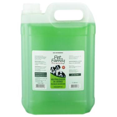 Imagem de Shampoo Para Banho Cães e Gatos Eliminador de Odores Pet Family Galão 