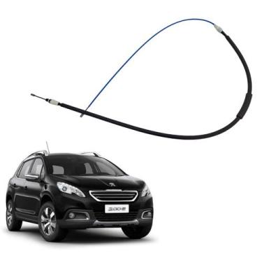 Imagem de Cabo Freio Mão Traseiro Peugeot 2008 Allure Griffe 2015 2016 2017 2018