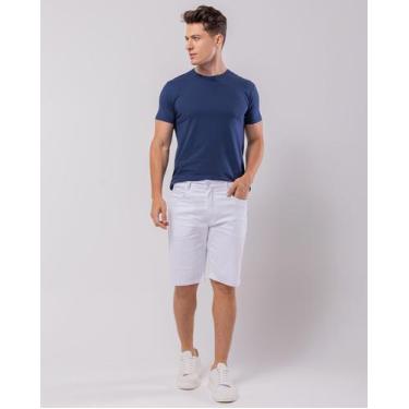Imagem de Bermuda masculina branca 24534 - CONSCIÊNCIA, 46