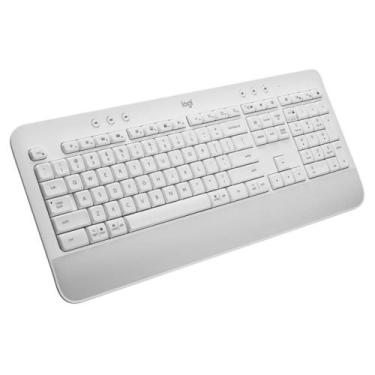 Imagem de Teclado sem Fio Bluetooth US Signature K650 Branco  Logitech