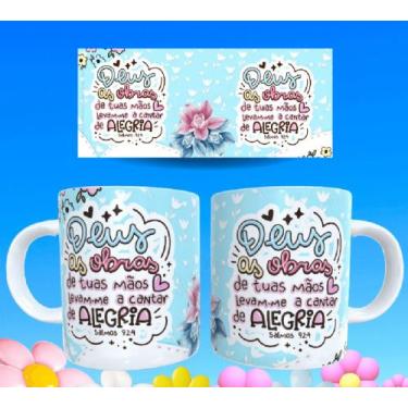 Imagem de Caneca gospel frases religiosas versículos bíblicos motivacionais 18 -