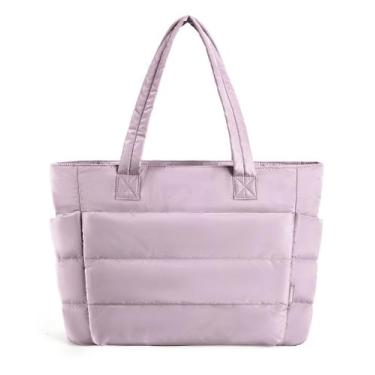 Imagem de Sacola BAGSMART Lightweight Puffy para mulheres com capacidade de 20 l