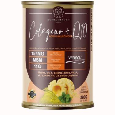 Imagem de Colágeno Verisol Premium + Q10 - Sabor Abacaxi com Hortelã - NUTRA BEA