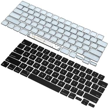 Imagem de HAWSON Teclas De Substituição Para Teclado Us A2442 A2485 Macbook Pro M1 M2 M3 Max, Modelos 14" A2442/A2779/A2918/A2992, 16" A2485/A2780/A2991, 2021-2023 (Preto)