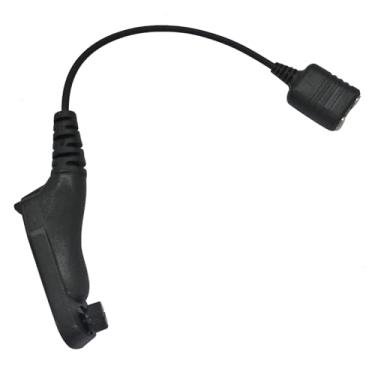 Imagem de Renastar Adaptador De Microfone Para Fone Ouvido Walkie Talkie K1 2 Pinos Motorola Apx 6000 8000 Baofeng Uv5R Uv-5R Uv 5R