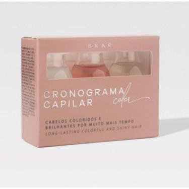 Imagem de Braé Kit Cronograma Capilar Color - 3 Ampolas X 13ml