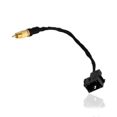 Imagem de KPALAG Substituição do adaptador de chicote de câmera de reserva PNP de 10 a 20 cm, compatível com Ford Sync2 Sync3, substitui #: HC3Z-19A387-B, HU5Z-19A387-A