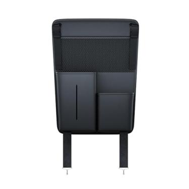 Imagem de QccHieUs Suporte para Bolsa de Carro entre Os Bancos, Organizador de Armazenamento para Carro, Barreira de Armazenamento para Banco Dianteiro para Bolsa de Cou