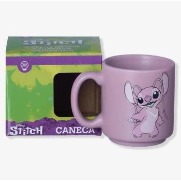 Imagem de Caneca Mini Tina 100ML Angel - Disney Stitch - Xícara de Café - Zona C