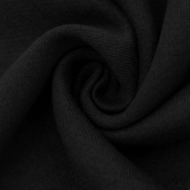 Imagem de Stylish FABRIC Tecido de lã 100% algodão de 165 cm de largura por jarda - 280 g/m2, peso médio, elástico bidirecional, macio e respirável para vestuário, jaquetas, moletons com capuz, decoração de