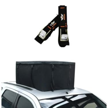 Imagem de Kit Bagageiro Dobravel Standard + Cinta De Amarração - Maori Extreme