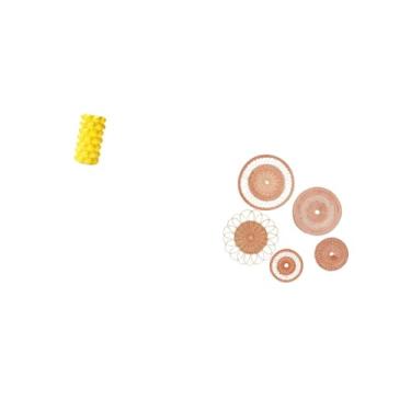 Imagem de Fenteer Vaso de Flores de Porcelana, Enfeite de Mesa E Arte de Parede em Rattan para Mesa, Sala de Estar, Sala de Chá, Corredor, Quarto, Café, Decora