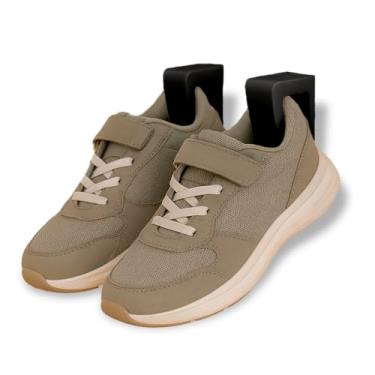 Imagem de Kit com 2 Suporte de Parede para Tênis, Sapatos e Calçados em PLA Ecológico, Fixação 3M ou Parafuso, Organizador Minimalista e Compacto