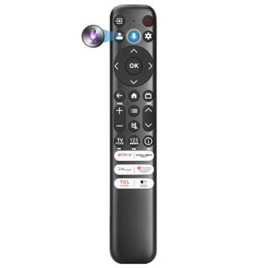 Imagem de B BraiNice Controle remoto universal para substituição de todos os controles de TV TCL, controle de voz e Bluetooth, para Google Smart TV, Fire-TCL-Smart e Android TVs 2017-2025
