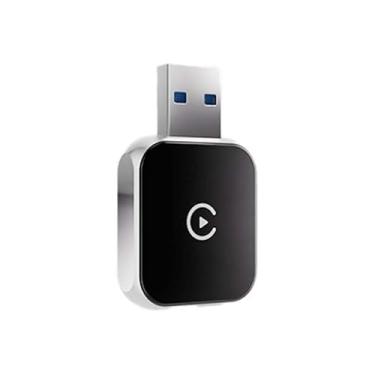 Imagem de Adaptador CarPlay sem fio Teco – Conexão automática instantânea | Plug & Play | Suporta mapas, música e chamadas | Transmissão suave de 5,8 GHz | Compatível com Factory CarPlay 2016–2025