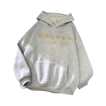 Imagem de Moletom Unissex Retro Kpop Quente Para O Inverno, Roupas Esportivas, M