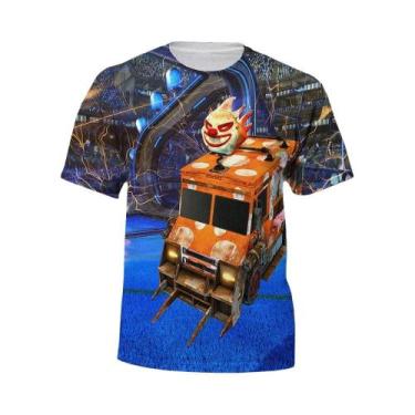 Imagem de Design criativo do jogo Rocket League, camiseta legal e moderna com pe
