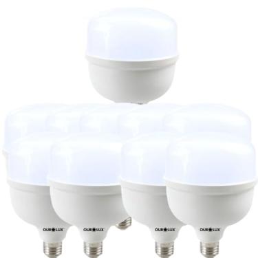 Imagem de KIT 10 LAMPADA SUPERLED 30W 2400 LM E27 6500K OUROLUX