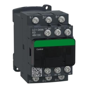 Imagem de SFKGXELS 1 peça contator LC1D096EDC 48VDC contator 3polos 9A