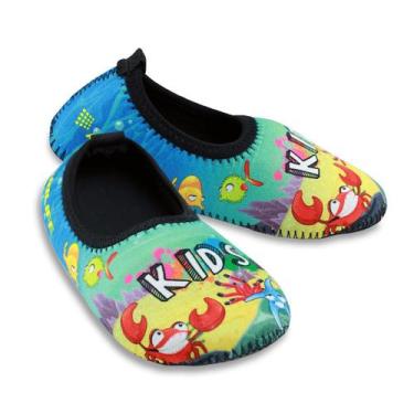 Imagem de Sapatilha Neoprene Infantil Antiderrapante Prolife, 35-36, Aquafish