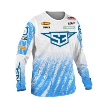 Imagem de Camisa De Ciclismo Feminina S 3 TEAM BMX Moto Enduro Motocross MTB MX 